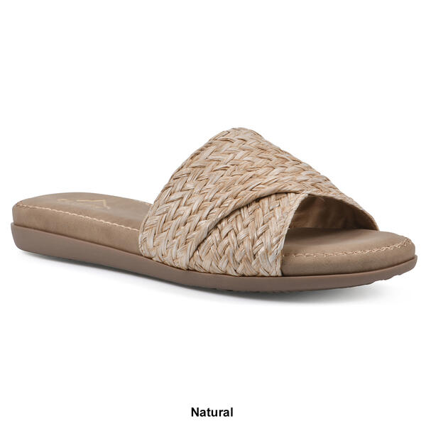 Womens Cliffs by White Mountain Flawless Slip-On Sandals