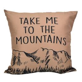 Your Lifestyle Timber To The Mountains Decorative Pillow - 18x18