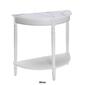 Convenience Concepts French Country Half-Round Entryway Table - image 6
