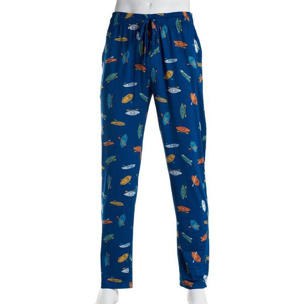 Mens Preswick & Moore Row Boat Pajama Pants - image 