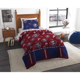 MLB Philadelphia Phillies Rotary Bed In A Bag Set