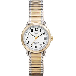 Womens Timex&#40;R&#41; Two-Tone Expansion Watch - T2H4919J