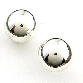 Napier Silver Stud Ball 8.5mm Earrings