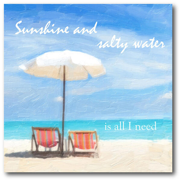 Courtside Market Sunshine and Salty Water Wall Art - image 