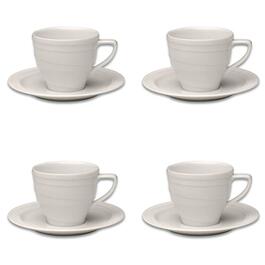 BergHOFF Essentials Coffee Cup and Saucer Set of 4