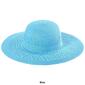 Womens Madd Hatter Woven Floppy Hat - image 4