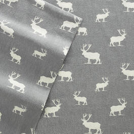 Eddie Bauer Elk Grove 3pc. 160 Thread Count Flannel Sheet Set