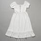 Girls &#40;7-16&#41; Jolie & Joy Short Sleeve Smocked Waist Placket Dress - image 3