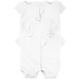 Baby Unisex &#40;NB-24M&#41; Carter's&#40;R&#41; 5pk. Short Sleeve Bodysuits
