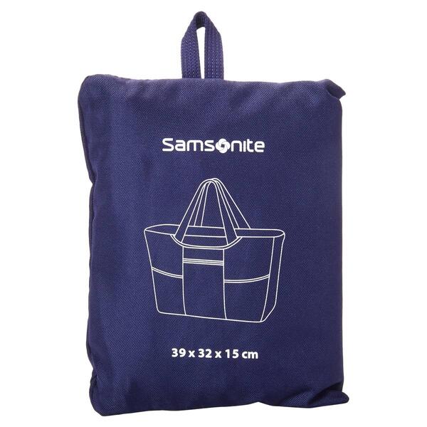 Samsonite Evening Blue Foldaway Tote - image 