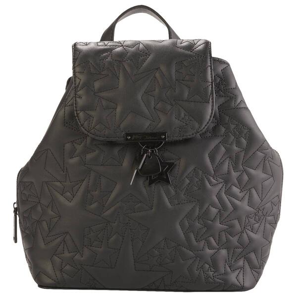 Betsey Johnson Star Quilted Backpack - image 