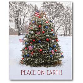 Courtside Market Peace on Earth Wrapped Canvas Wall Art