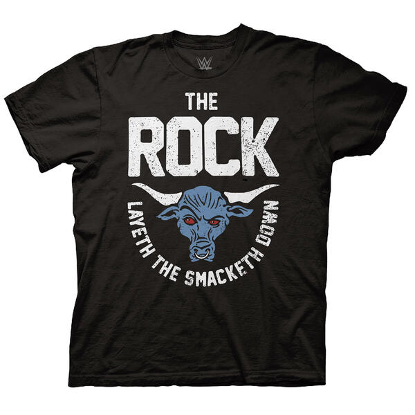Young Mens The Rock Short Sleeve Graphic Tee - image 