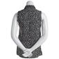 Womens Philosophy Sleeveless Casual Button Down Leaf Blouse - image 2