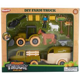 Hunson Farmer Truck Playset - DIY Farm Truck