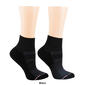 Womens Dr. Motion 2pk. Cushioned Compression Quarter Socks - image 3