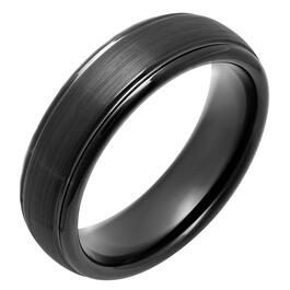 Mens Endless Affection&#8482; Black Tungsten Ring