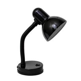 Simple Designs Basic Metal Desk Lamp w/Flexible Hose Neck