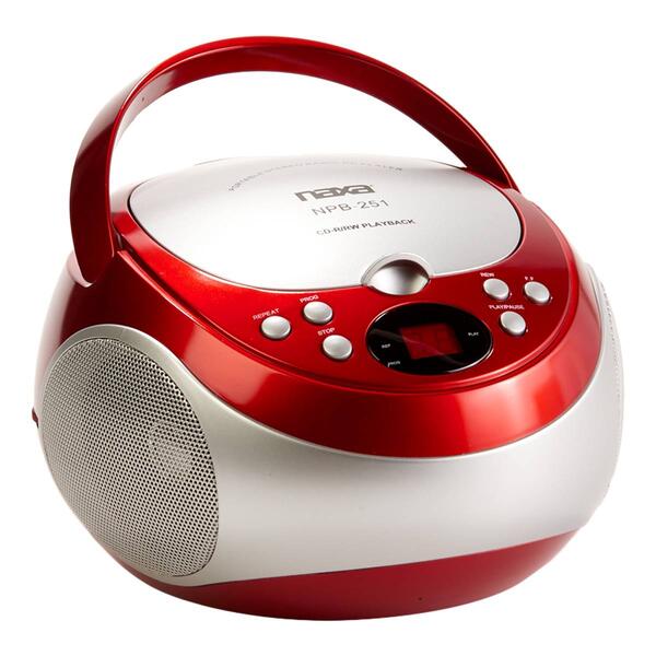 Naxa Portable CD Player with AM/FM Stereo Radio - image 