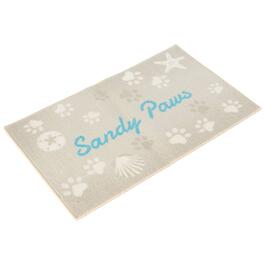 Nourison Sandy Paws Doormat