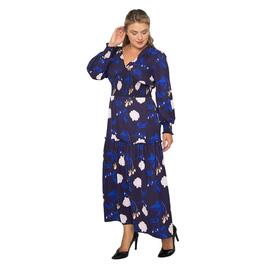 Plus Size Standards & Practices Floral Smocked Waist Maxi Dress