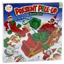 Elf on the Shelf Present Pile-Up Board Game