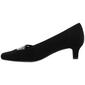 Womens Easy Street Entice Suede Pumps - image 3