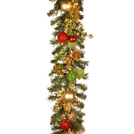 National Tree 72in. Battery Operated Evergreen Garland