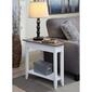 Convenience Concepts American Heritage Two-Tone Wedge End Table - image 1