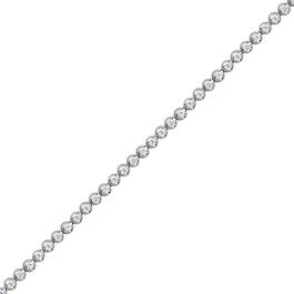 Nova Star&#174; 7in. Sterling Silver 1ctw. Lab Grown Diamond Bracelet