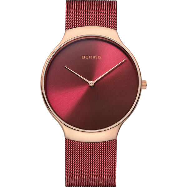 Womens BERING Large Red Charity Watch - 13338-CHARITY - image 