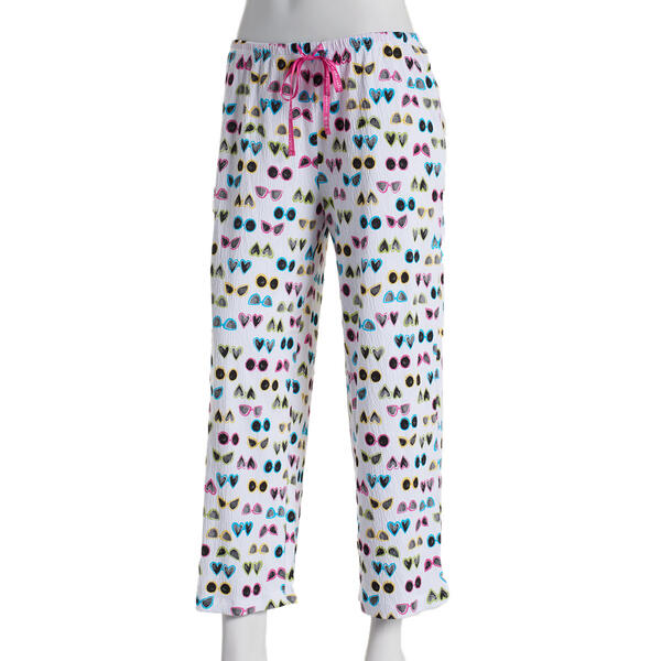 Womens HUE&#40;R&#41; Sunny Time Shades Capri Pajama Pants - image 