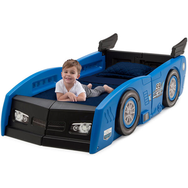 Delta Children Grand Prix Race Car Toddler & Twin Bed