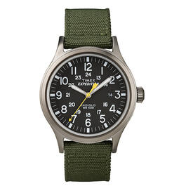 Mens Timex&#40;R&#41; Expedition Scout Green Watch - T499619J