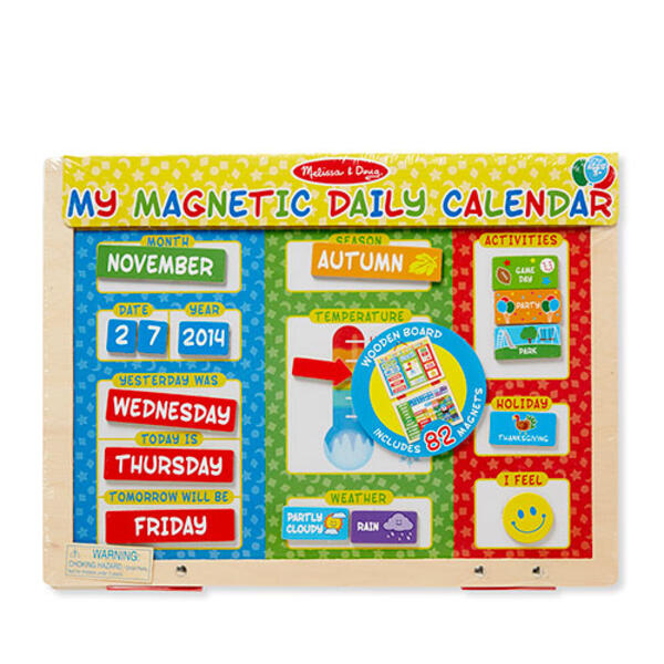 Melissa &amp; Doug® My First Daily Magnetic Calendar