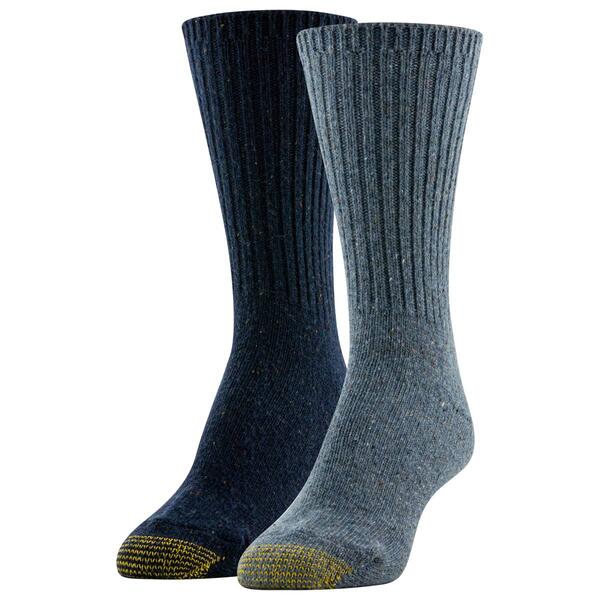 Womens Gold Toe&#40;R&#41; 2pk. Wool Recycled Crew Socks - image 