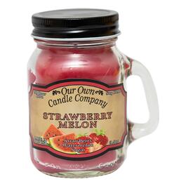 Our Own Candle Company 3.5oz. Strawberry Melon Mini Jar