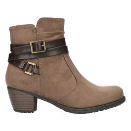 Womens Easy Street Annelisa Low Ankle Boots