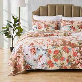 Greenland Home Fashions&#8482; Briar Authentic Patchwork Quilt Set