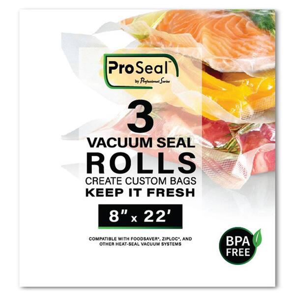 ProSeal 3ct. 8x32 Vacuum Sealer Rolls - image 
