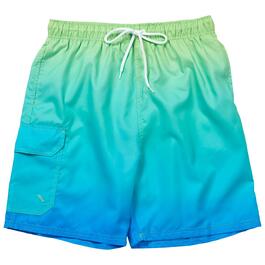 Young Mens Surf Zone Ombre Swim Trunks