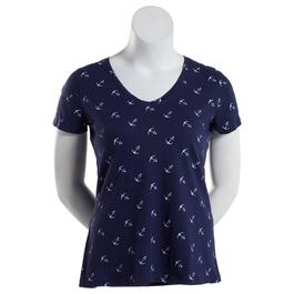 Womens Architect&#40;R&#41; Short Sleeve Anchors Top