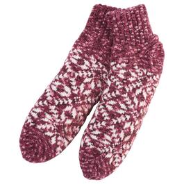 Womens MUK LUKS&#40;R&#41; Micro Chenille Slipper Socks
