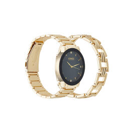Mens Jones New York Gold-Tone Watch & Bracelet Set - 9773G-42-G27