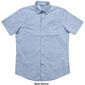 Mens IZOD&#174; Chambray Short Sleeve Button Down Shirt - image 4