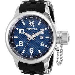 Mens Invicta Pro Diver 51.5mm Blue Dial 515 Quartz Watch - 36979