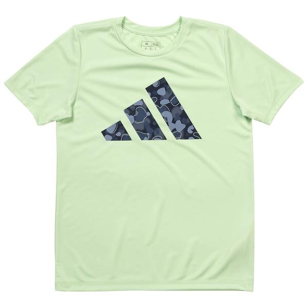 Boys &#40;8-20&#41; adidas&#40;R&#41; Short Sleeve Pebble Camo Logo Tee - image 