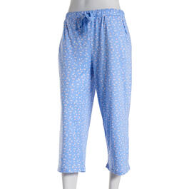Womens Jaclyn Dots Lush Luxe Capri Pajama Pants