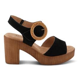 Womens Spring Step Gamona Slingback Platform Sandals