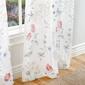 Martha Stewart Garden Print Pole Top Sheer Curtains - image 4